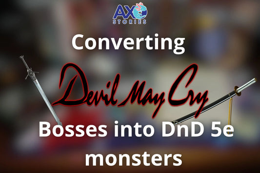 Converting Devil May Cry 1 Bosses into Dungeons and Dragons 5e monsters