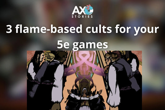3 flame-based cults for your 5e games